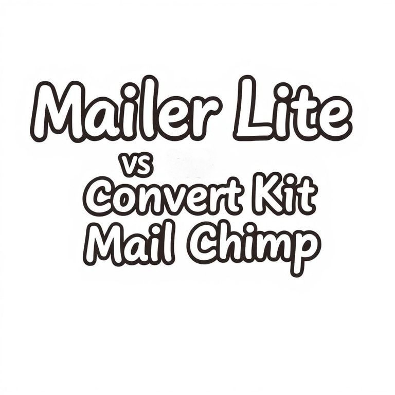 Mailerlite Vs Convertkit Vs Mailchimp
