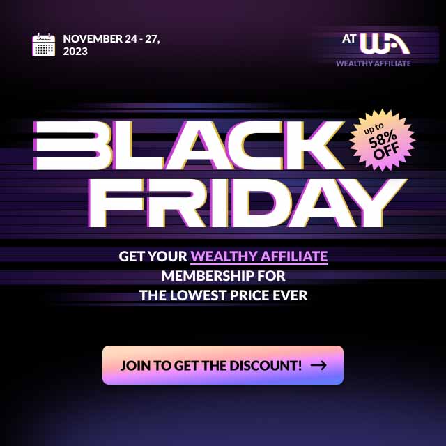 Affiliate Marketing Black Friday
